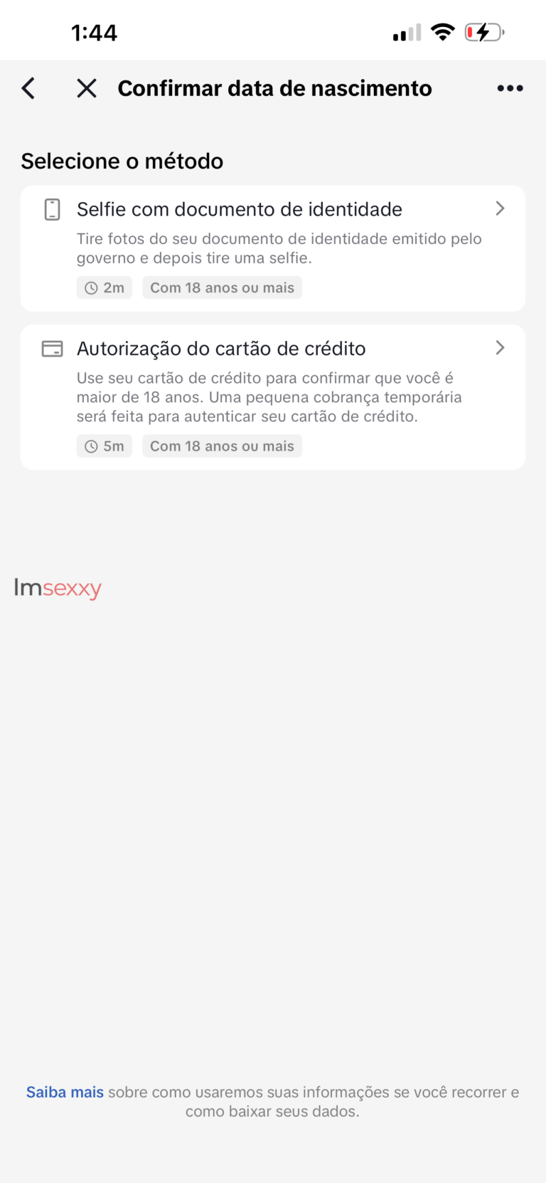Ana, 19 anos — Acompanhante em Rio de Janeiro CE